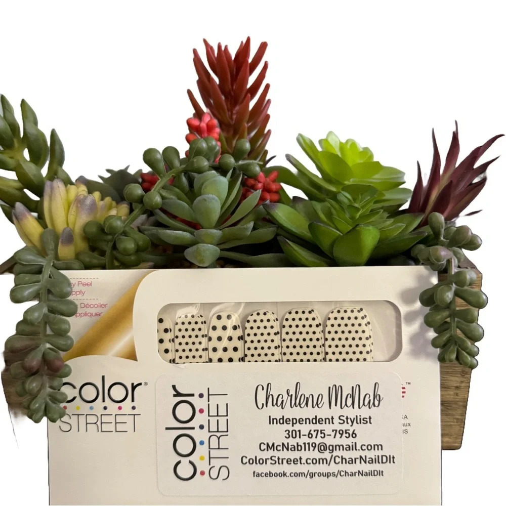 New Color Street Nail Polish Strips • Polka Dot Com Overlay
